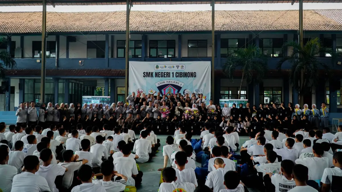 Ilustrasi SMKN 1 Cibinong, Bogor. Foto: Instagram