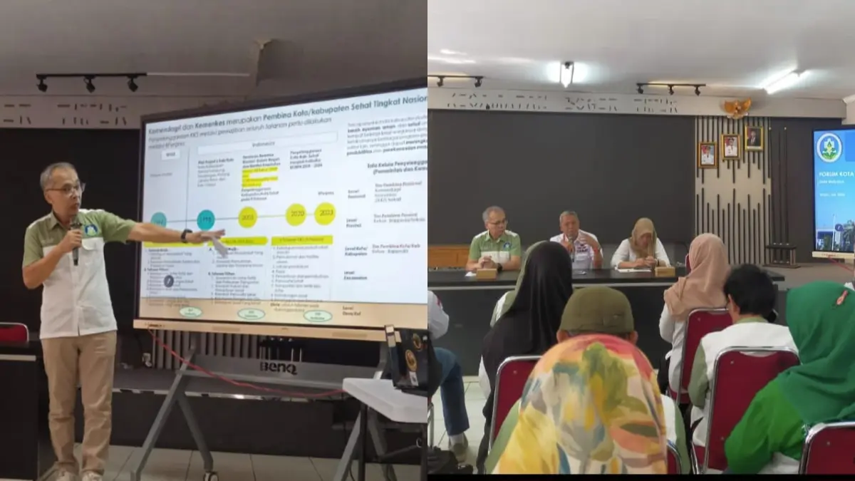 Sosialisasi Forum Kota Sehat di Kecamatan Bogor Timur, Kota Bogor. (Dok. Forum Kota Sehat)