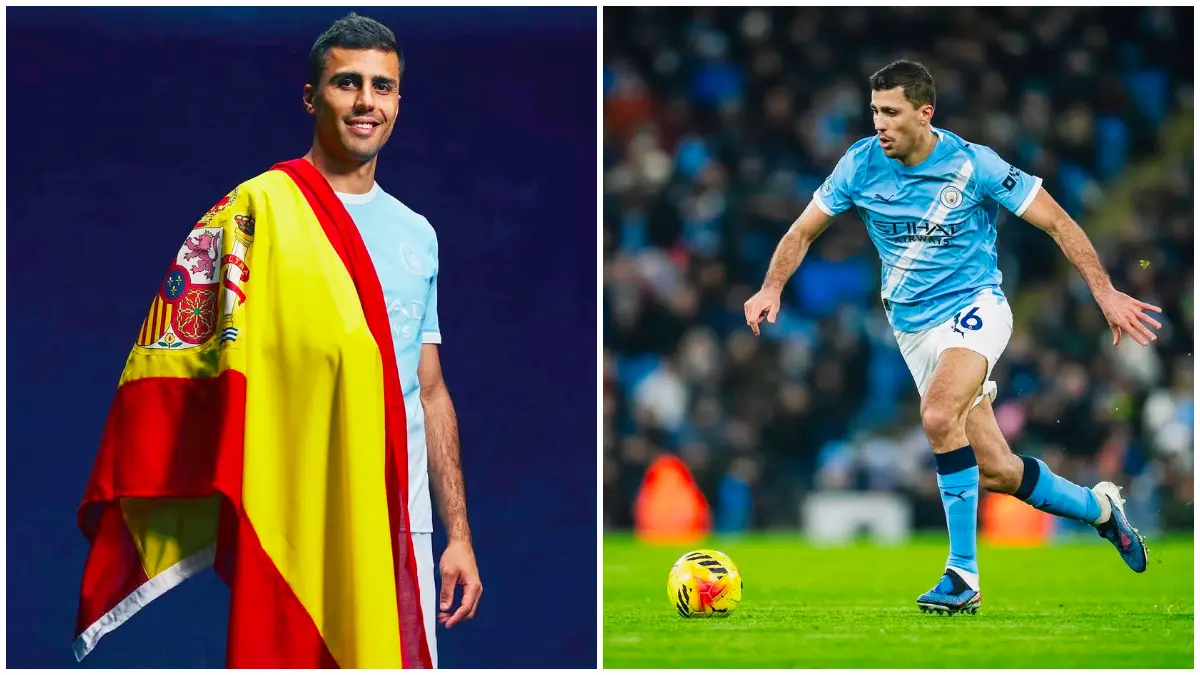 Manchester City mengonfirmasi bahwa Rodri telah sukses menjalani operasi minor pada punggungnya. (Foto: Instagram @mancity)