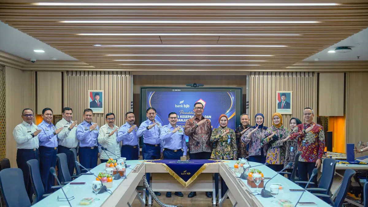 Penandatanganan MoU dan Perjanjian Kerja Sama (PKS) di Menara bank bjb, Bandung, Rabu 29 Juli 2026.