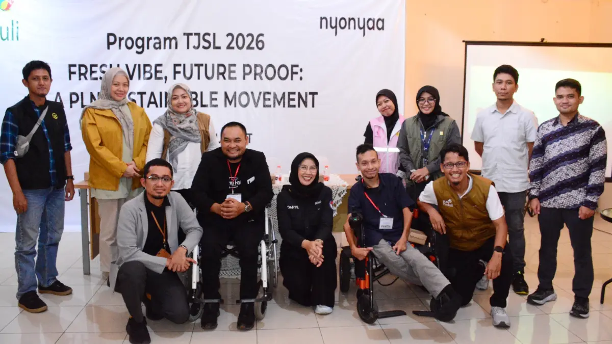 PLN UPT Bogor memperkuat upaya pemberdayaan masyarakat melalui Green Laundry Hub. (Dok. PLN)