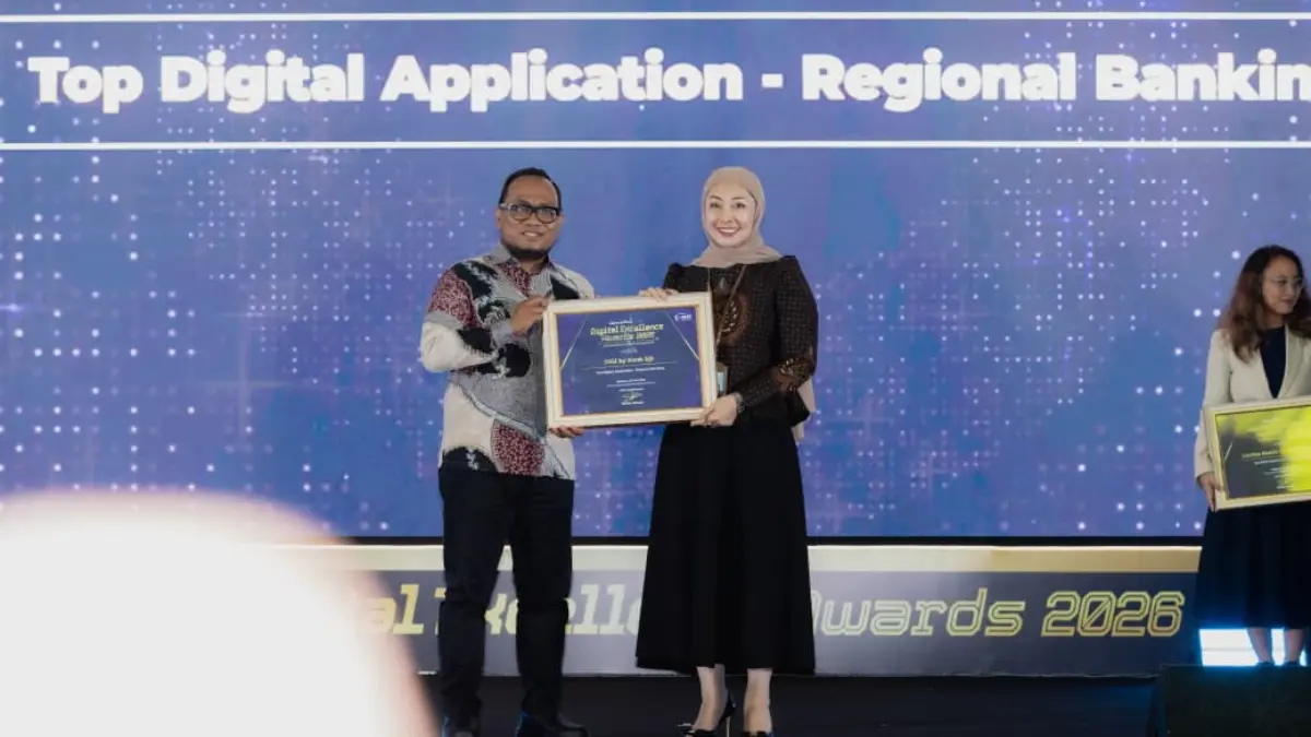 Bank bjb meraih Top Digital Application Regional Bank. (Dok. Bjb)