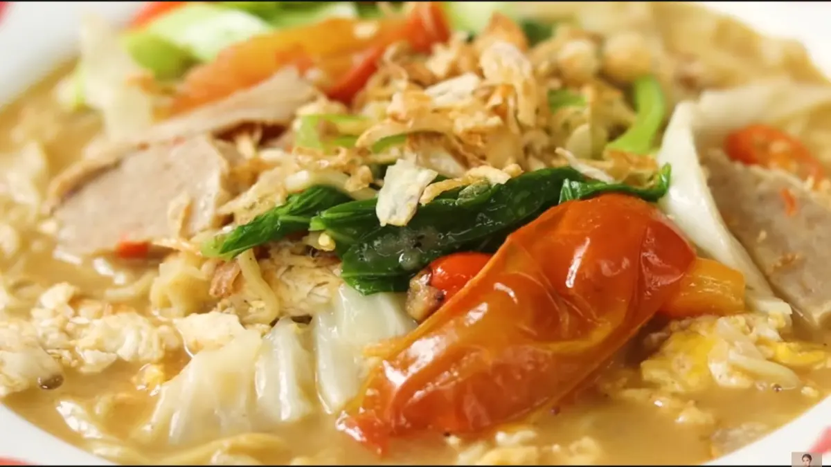 Mie Godog khas Jawa (YouTube Devina Hermawan)