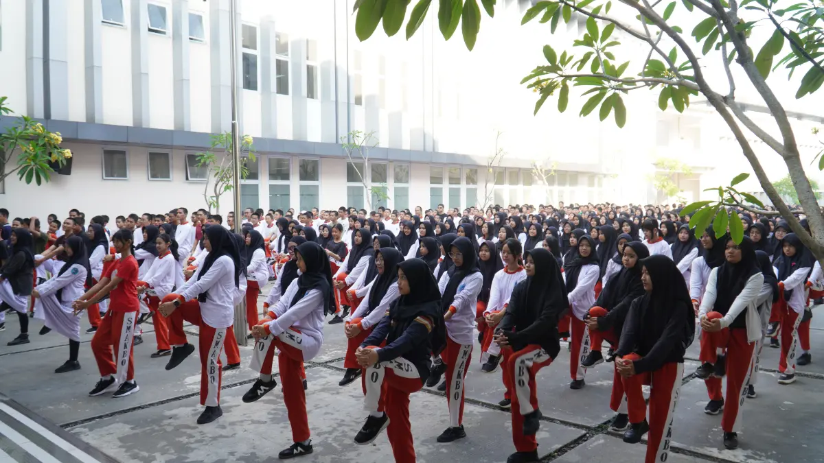 Kegiatan Panca Waluya di SMK SMAK Bogor. Foto: Dok SMK SMAK Bogor