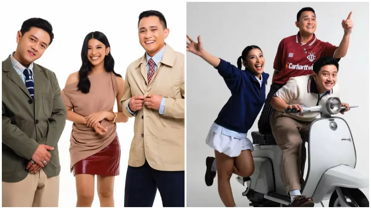 Lagu Remaja dari HIVI! mengajak pendengar bernostalgia dengan indahnya masa muda, persahabatan, dan cinta pertama yang penuh kenangan. (Foto : TikTok: @bagaibumibulan)