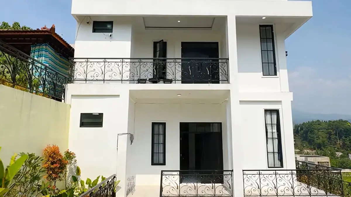 Staycation Mewah di Villa Dio Puncak Bogor (Foto: YouTube Delvi Yenty)