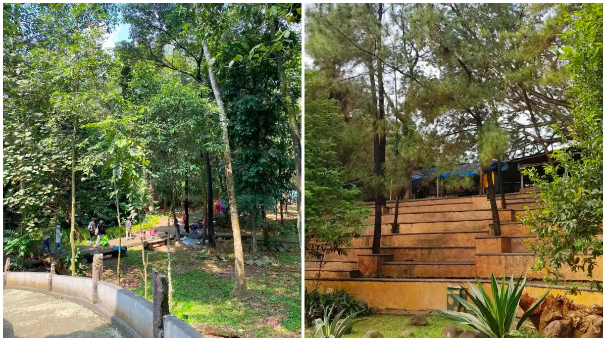 Suasana Taman Kota 2 BSD di Tangerang Selatan. (Foto : Dokumentasi pengunjung tiktok @thaniaa.sp)
