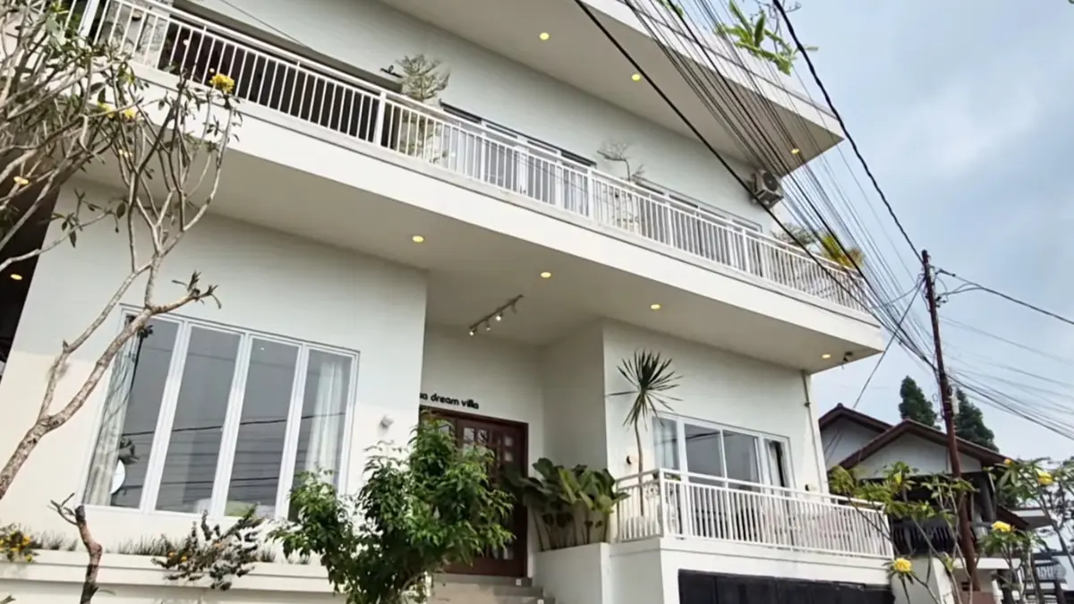 Casa Dream Villa Puncak Bogor (Foto: YouTube Ayo Going Channel)