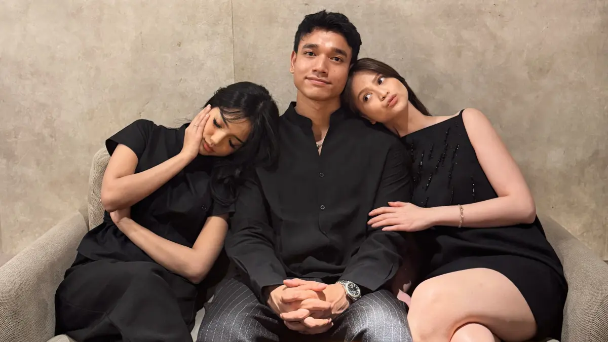 Fuji, Fadly Faisal, dan Maudy Effrosina (Instagram @fuji_an)