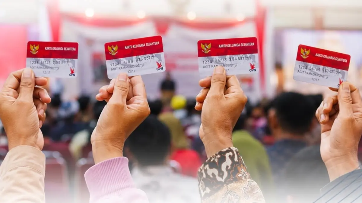 Ilustrasi kartu KKS untuk bansos PKH dan BPNT (Instagram @bank_indonesia_sultra)
