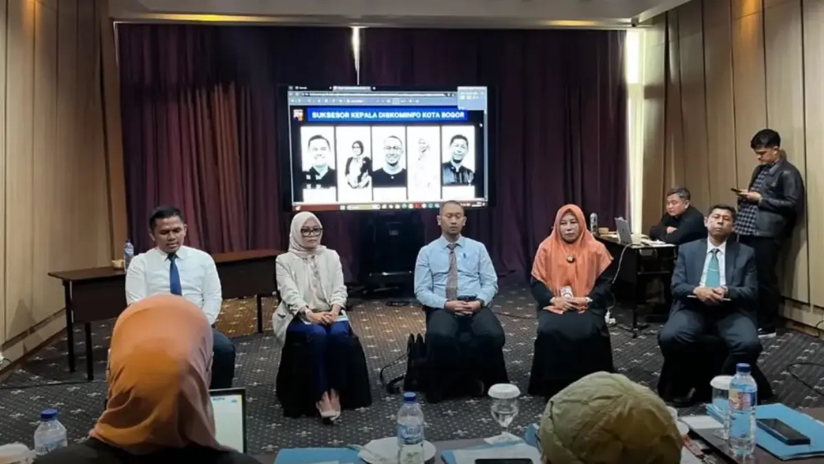 Proses wawancara suksesor dalam mengisi Jabatan Pimpinan Tinggi. Foto: Instagram BKSPDM