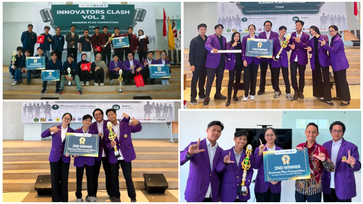 Mahasiswa FEB Unpak Bogor Dalam ajang Business Competition Innovators Clash Vol.2 Tahun 2026