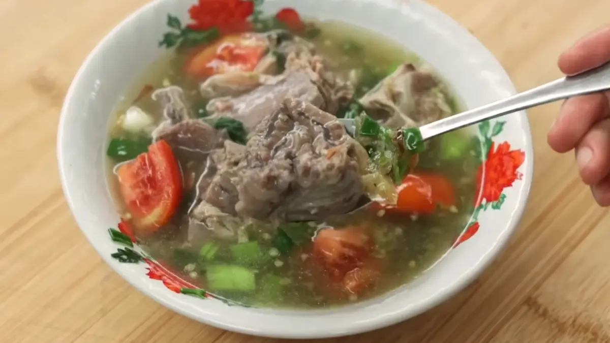 Sop Sengkel (YouTube Devina Hermawan)