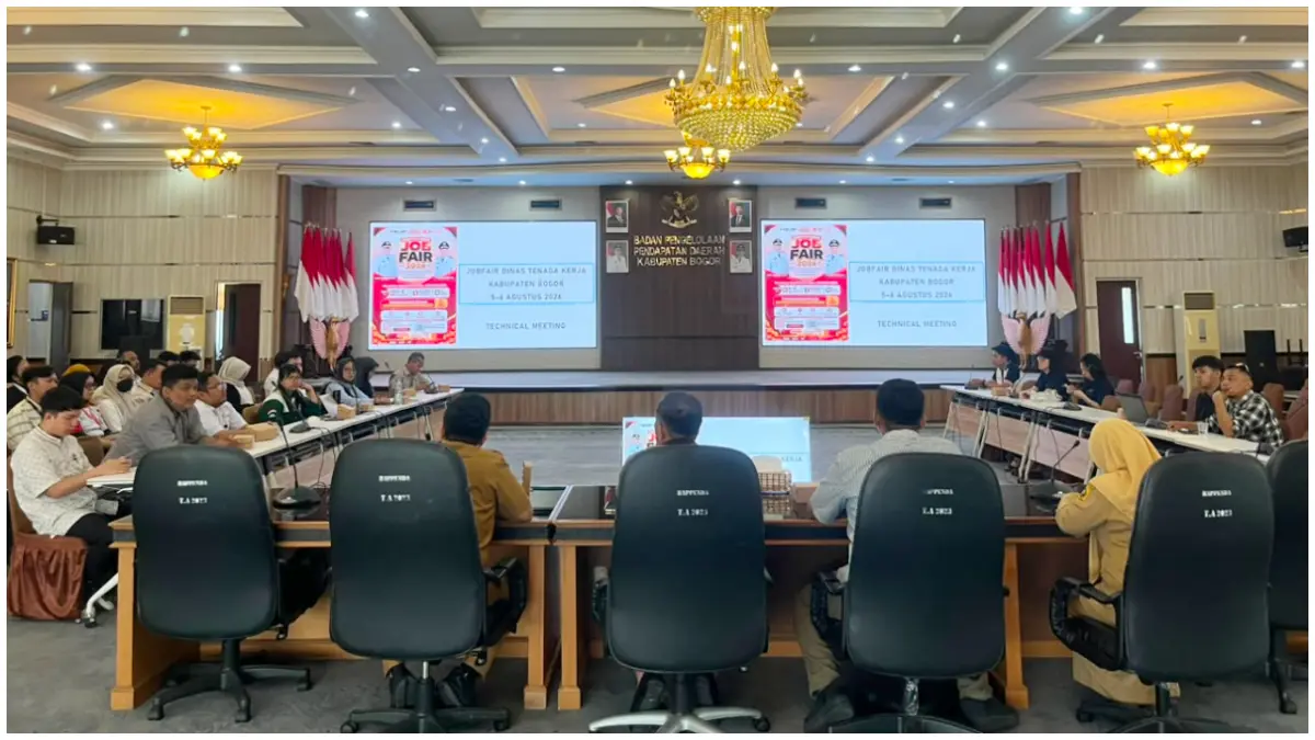 Technical Meeting Job Fair 2026 Disnaker Kabupaten Bogor.
