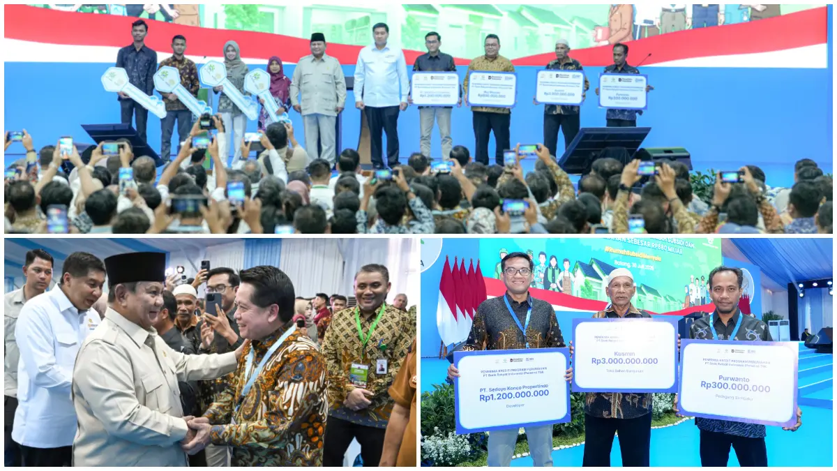 Akad Massal Debitur KPR Sejahtera Fasilitas Likuiditas Pembiayaan Perumahan (FLPP) serta KPP yang digelar di Kabupaten Batang, Jawa Tengah, pada 30 Juli 2026.