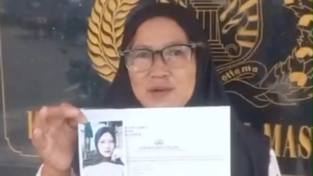 Ike Sulastri melaporkan anaknya bernama Rara yang hilang sejak Sabtu, 1 Agustus 2026 ke Polsek Gunung Sindur. (Tangkapan layar Instagram)