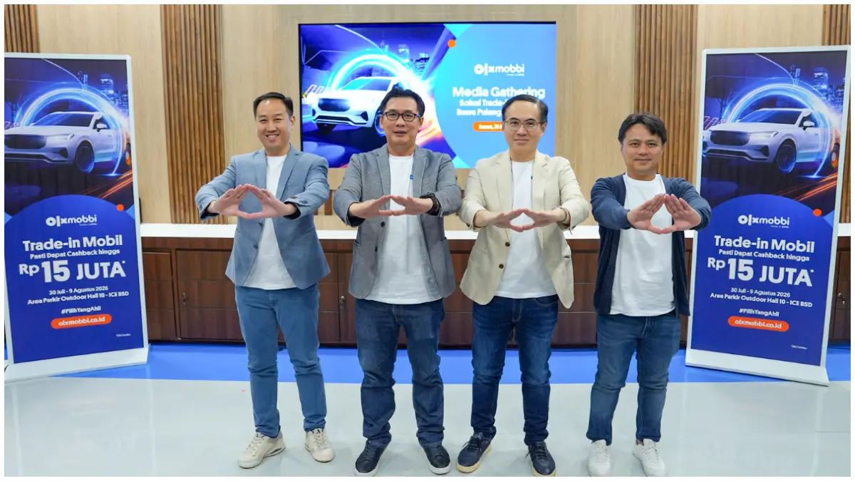 OLXmobbi kembali menjadi Official Trade-in Partner GIIAS 2026. (Foto : Dok pribadi)