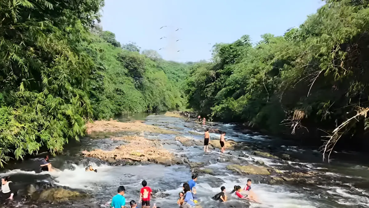 Wisata alam Mata Air Pucuk Ampel Depok (YouTube Bang Lele)