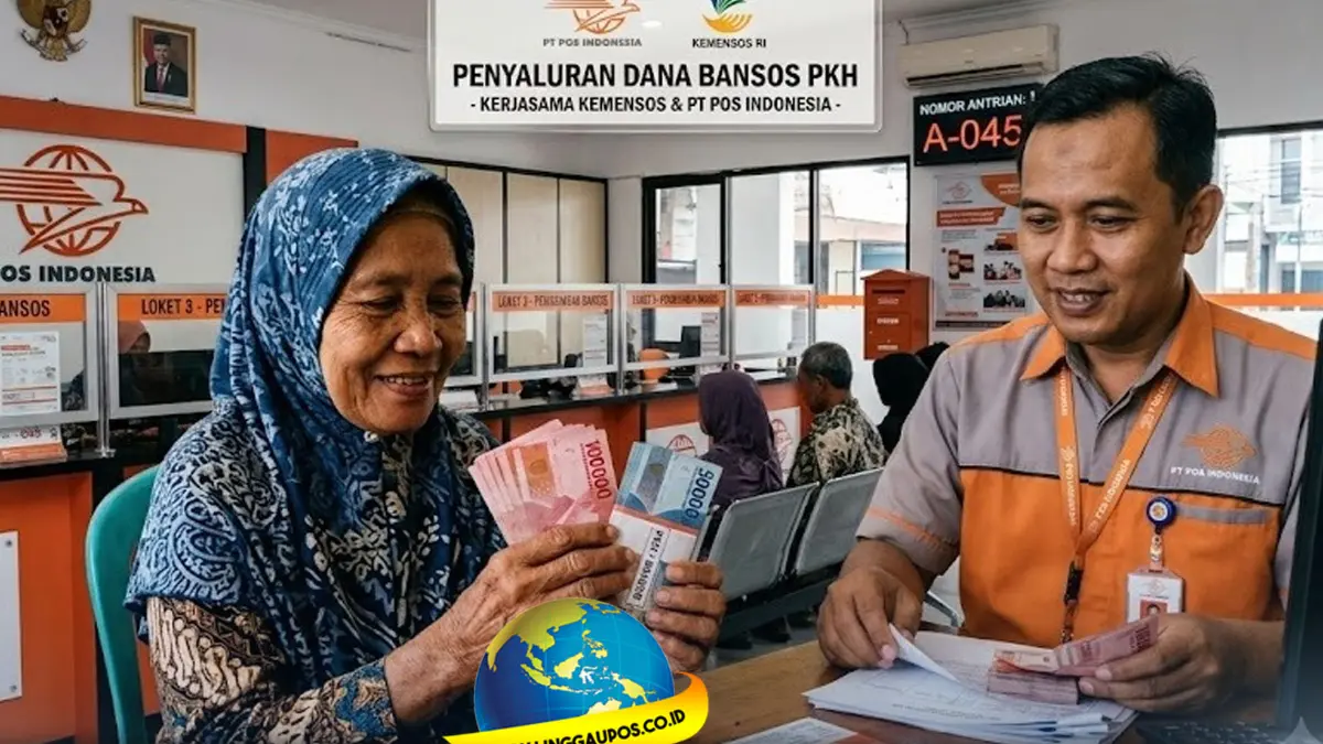 Ilustrasi KPM yang baru mendapatkan bansos (Instagram @linggaupos_online)