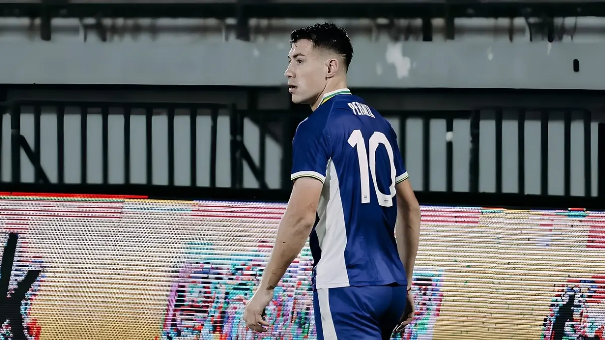 Mariano Peralta saat menjalani debut bersama Persib Bandung di ajang Piala Presiden 2026. (Instagram @marianoperalta.9)