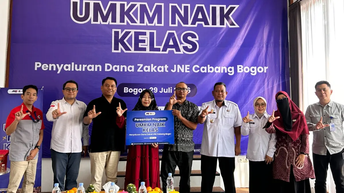 Peresmian Program UMKM Naik Kelas di Bogor. Foto: Sentra UMKM Tegalwaru