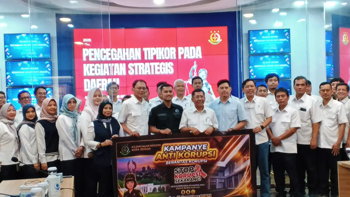 Sosialisasi Pencegahan Tipikor yang digelar di Kantor Perumda Tirta Pakuan. (Fikri/Radar Bogor)