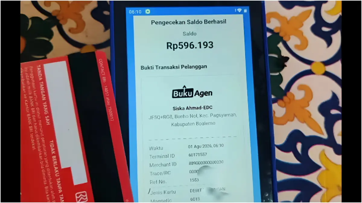 Bukti penarikan bansos yang kena potongan (YouTube Arfan Saputra Channel)
