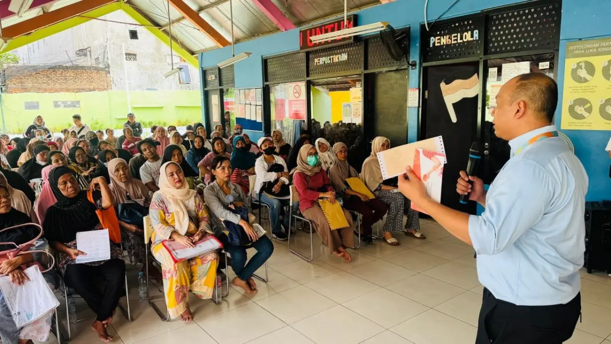 Ilustrasi sosialisasi penyaluran PKH dan BPNT (Foto: barat.jakarta.go.id)