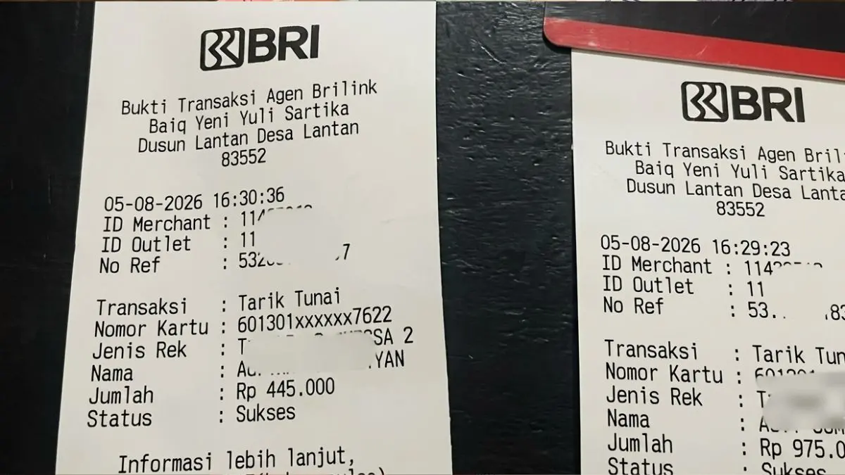 ilustrasi struk pencairan PIP (youtube Arfan Saputra Channel)