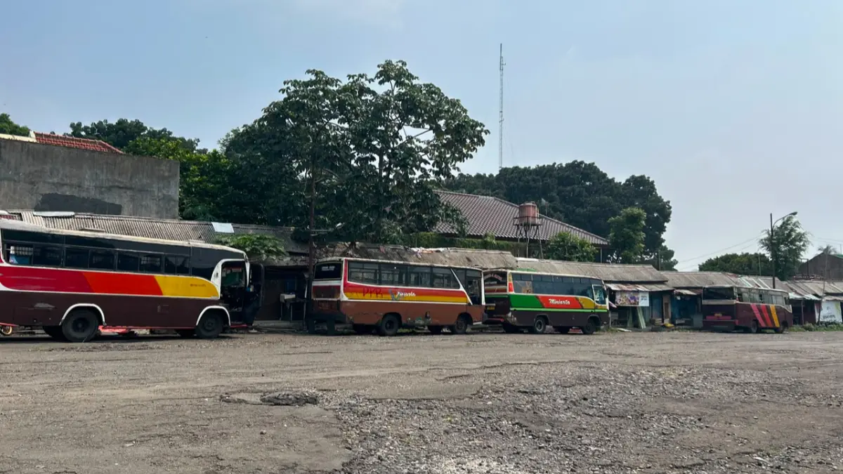 Kondisi Terminal Baranangsiang Kota Bogor. (Fauzan/Radar Bogor)