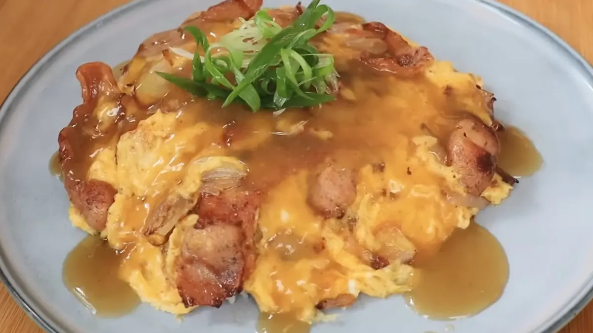Resep nasi telur Hongkong (YouTube Devina Hermawan)