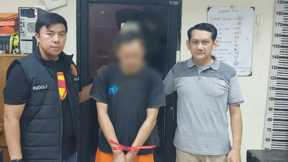 Residivis kasus pencurian diamankan Polsek Gunung Putri, Kabupaten Bogor. (Dok. Polsek Gunung Putri)