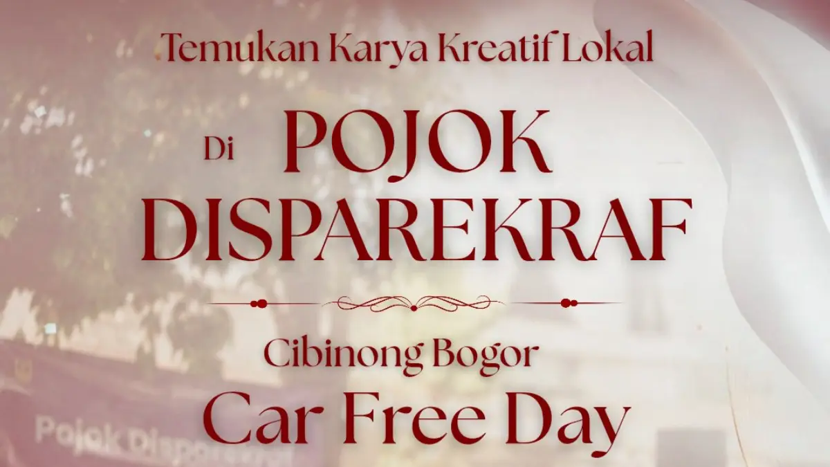 Macam UMKM di Pojok Disparekraf di CFD Tegar Beriman, Cibinong, Bogor. Foto: Instagram