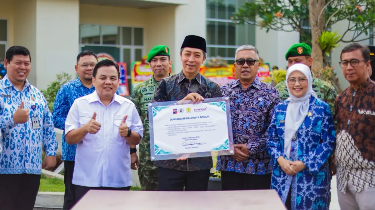 Upacara kesiapsiagaan sekaligus peringatan hari jadi ke-12 RSUD Kota Bogor. (Dok. Humas Pemkot Bogor)