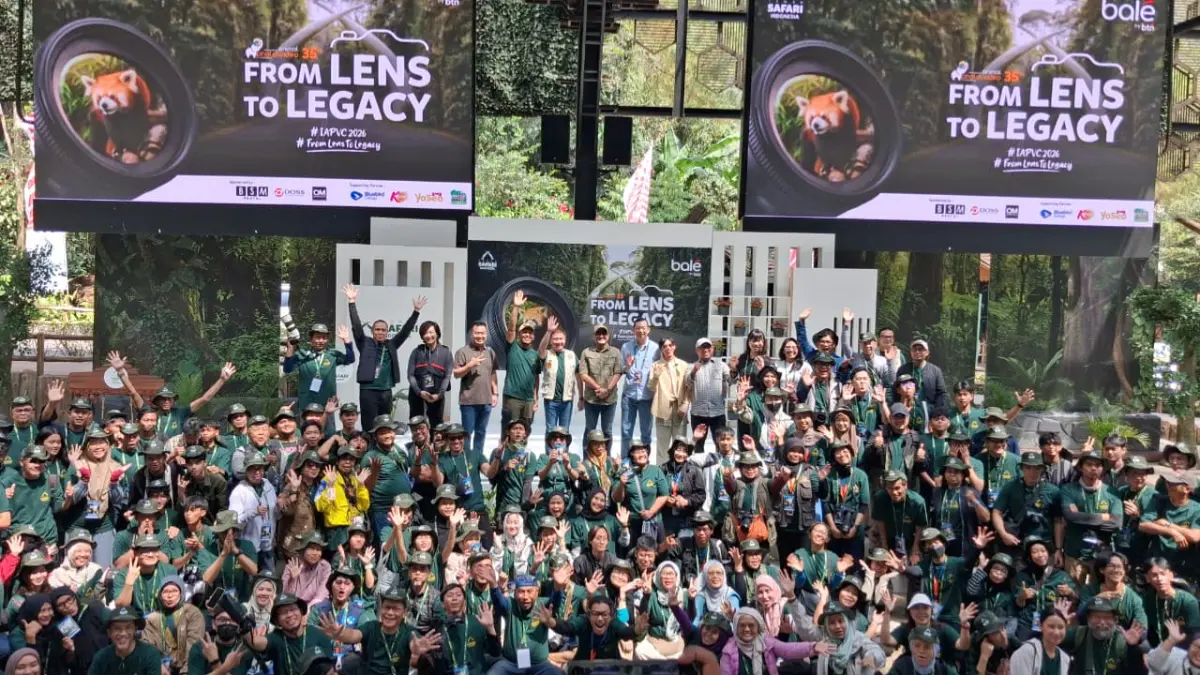 Pembukaan IAPVC 2026 di Taman Safari Indonesia di Cisarua, Kabupaten Bogor, Sabtu, 8 Agustus 2026. (Muhammad Ali/Radar Bogor)
