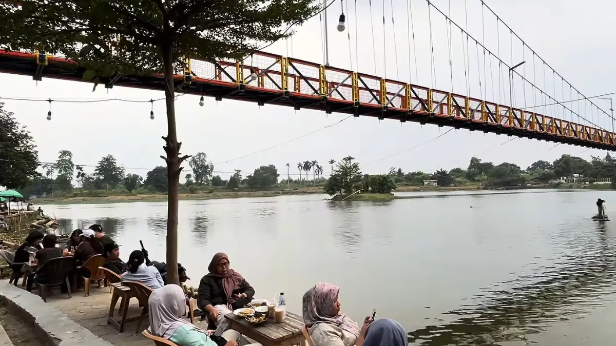 Spot nongkrong di Warjok Situ Muara Sawangan Depok (YouTube Bang Lele)