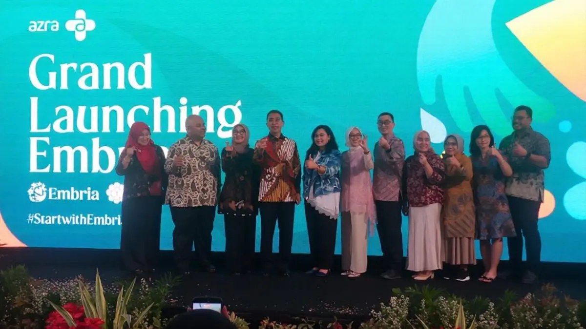 Launching Layanan Embria by Azra dan Morula IVF Indonesia  di Ballroom Arch Hotel Bogor, Minggu 9 Agustus 2026.