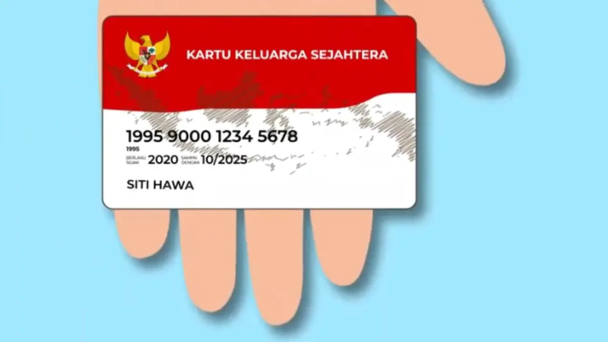 Ilustrasi KKS bansos (YouTube Linjamsos Oke)