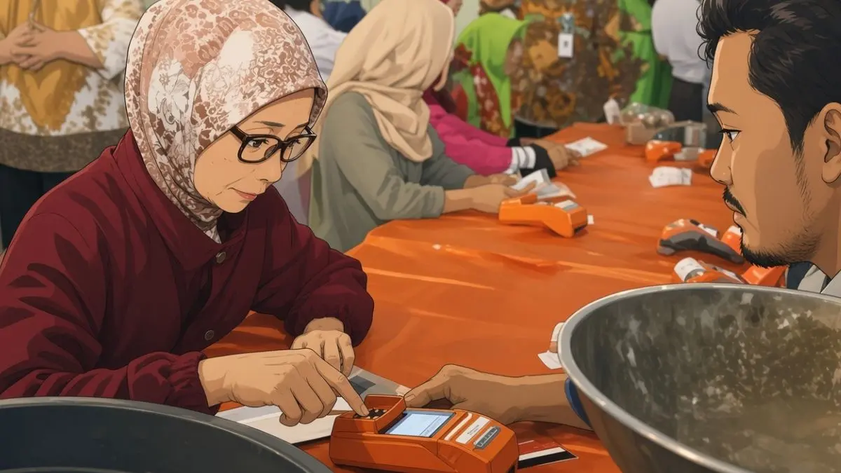 ilustrasi pengecekan saldo bansos (instagram @pkhkebumen diolah gemini AI)