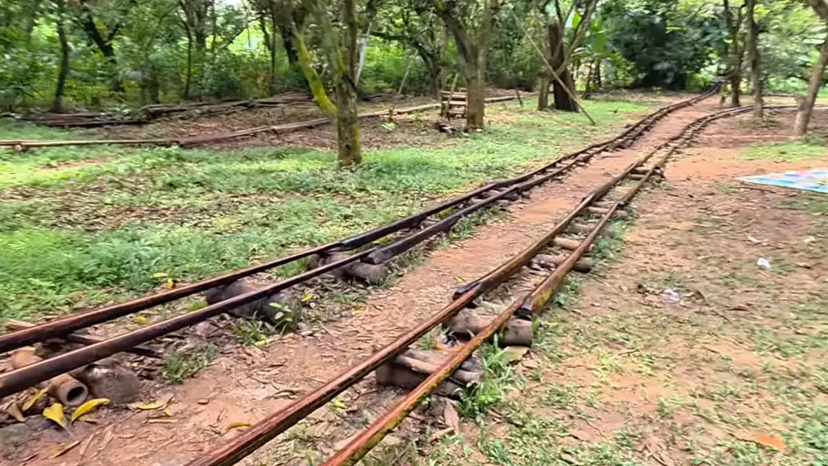Jalur permainan tradisional di Saung Lebak Hejo Karawang (YouTube Kang Abd)