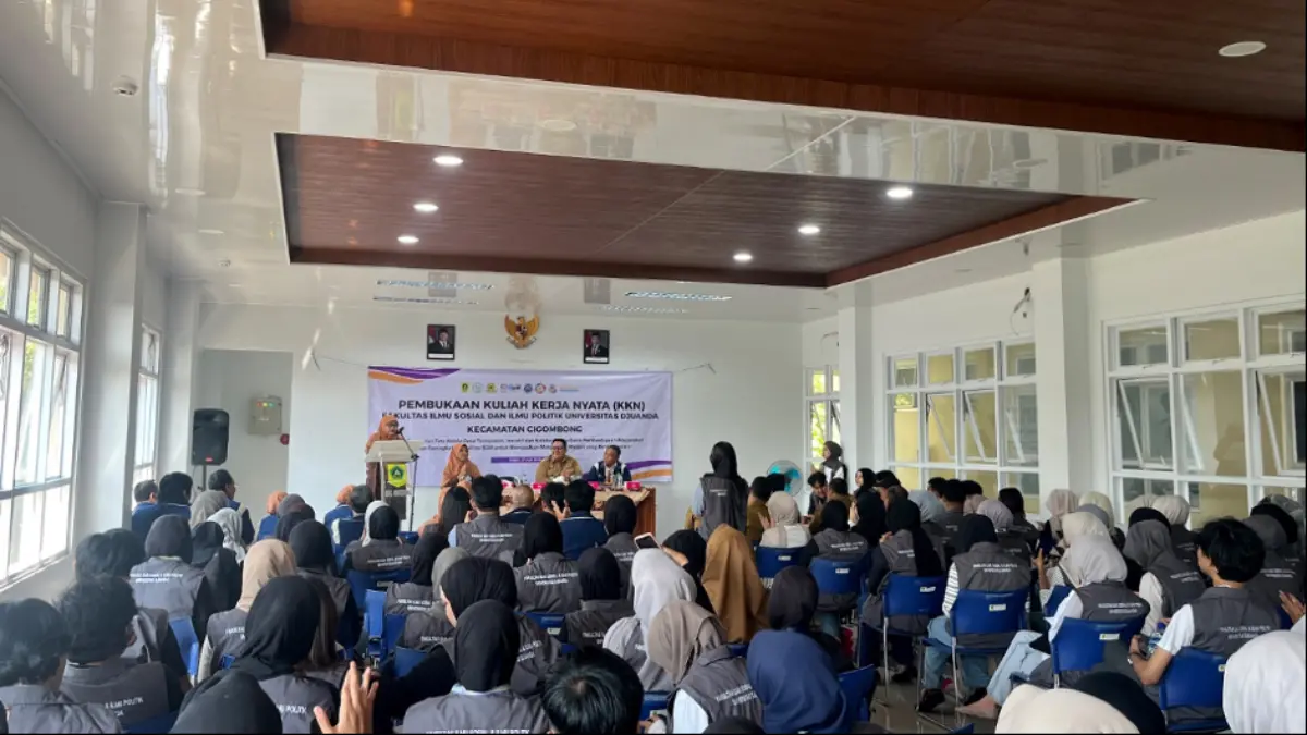 KKN FISIP Unida Bogor di Cigombong. Foto: Unida for Radar Bogor