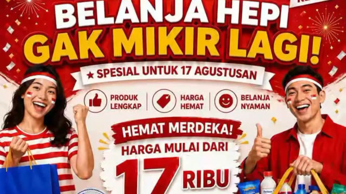 Neka Dramaga Bogor bagikan promo HUT ke 81 RI. Foto: Instagram