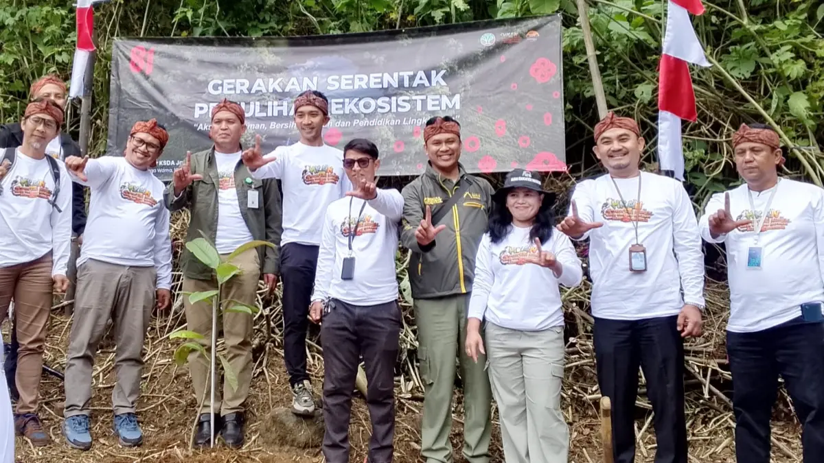 Taman Wisata Alam (TWA) Telaga Warna Puncak, Cisarua, Kabupaten Bogor menjadi salah satu lokasi aksi Hari Konservasi Alam Nasional (HKAN) 2026. (Dok. BBKSDA)