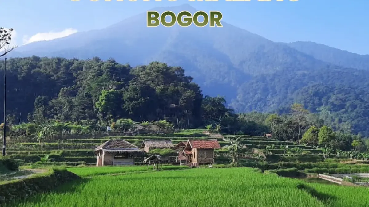 Desa wisata Gunung Malang, Kabupaten Bogor. Foto: Instagram
