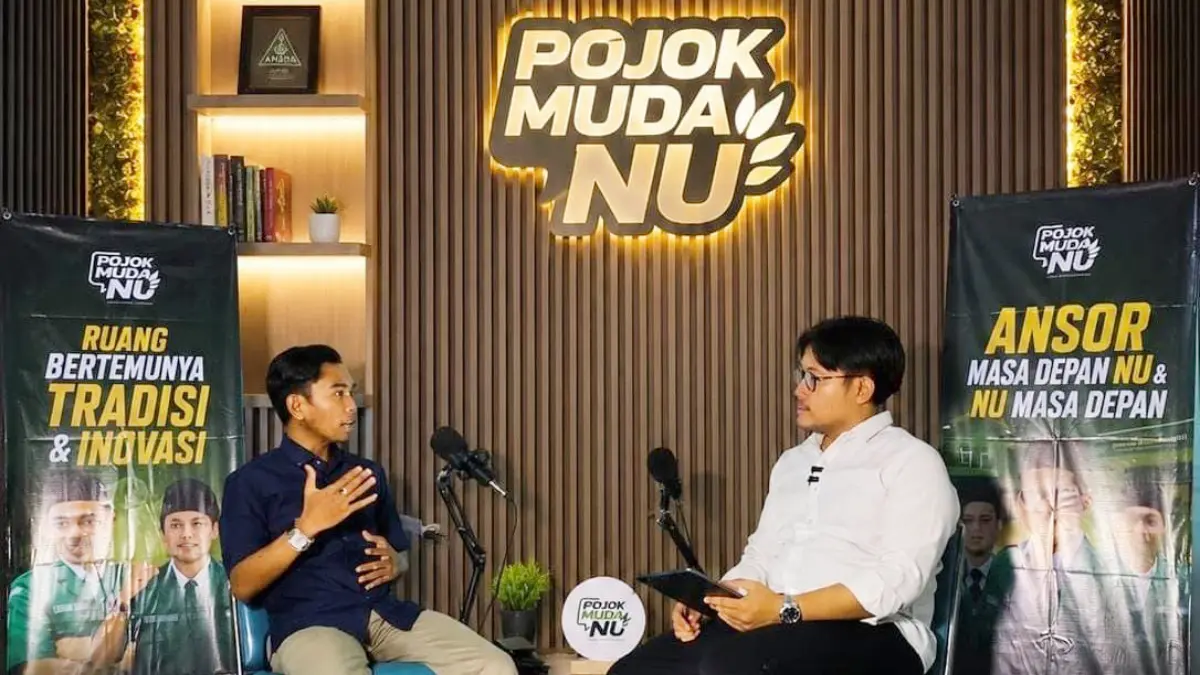 Gerakan Pemuda (GP) Ansor Kabupaten Bogor menghadirkan Podcast Pojok Muda NU. (Dok. GP Ansor Kabupaten Bogor)