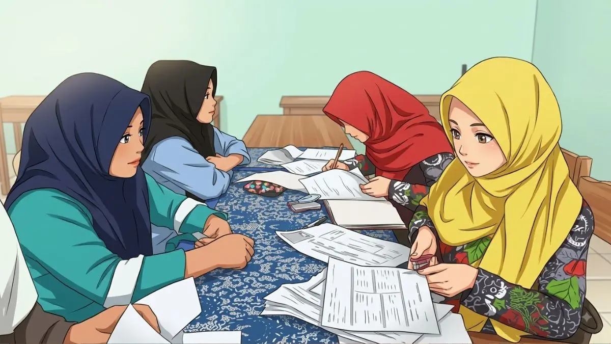 ilustrasi KPM berkonsultasi terkait status terekslusi (instagram @pkhdemak diolah gemini AI)