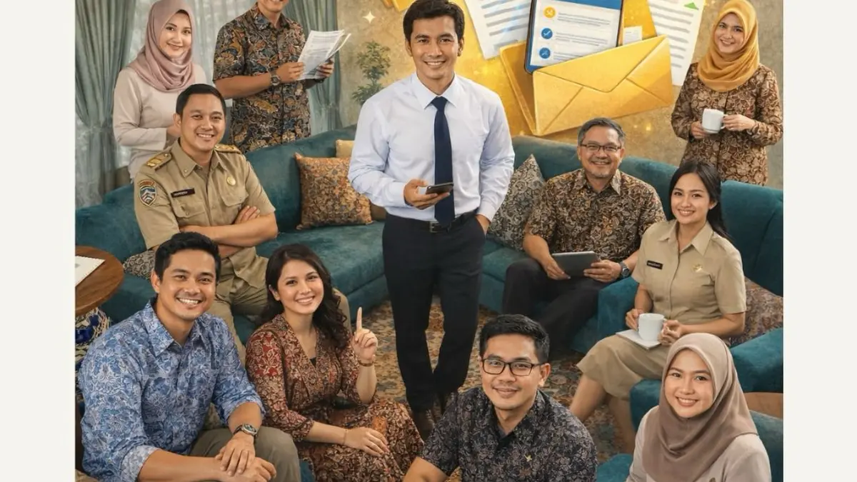 Ilustrasi para guru yang menantikan pencairan TPG Agustus 2026 (Instagram @ppgkemendikdasmen)