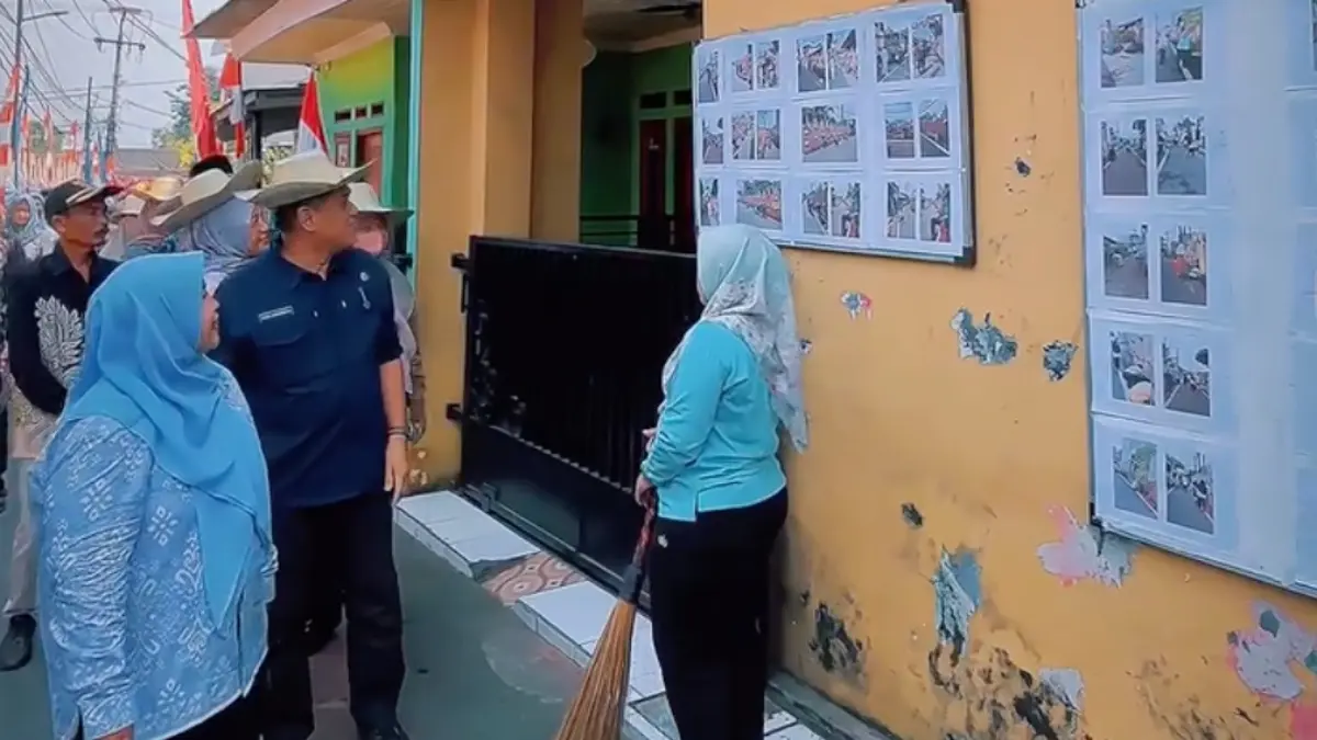 Penilaian kebersihan yang dilakukan DLH ke Kecamatan Bojonggede Bogor. Foto: Instagram