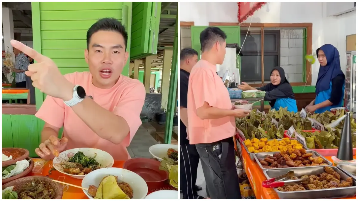Sambal Wader dan Botok Cak Mat, tempat makan favorit di Mojokerto. (Foto : YouTube: Gerry Ang)