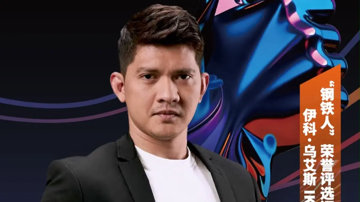 Iko Uwais jadi salah satu juri dalam The 7th Jackie Chan International Action Film Week di China. Foto: Instagram